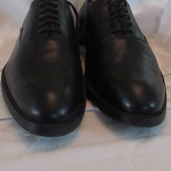 Salvatore Ferragamo Black Lace-Up Oxfords Size 43 EUR; Size 9 US Made in Italy - Picture 2 of 15